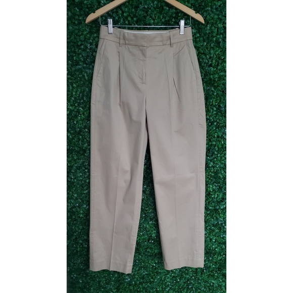 J.Crew Wide leg pleated kakhis - Picture 5 of 7